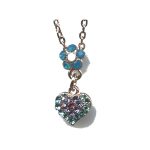 Pendant By Mariana Woman Refined Opal and Tanzanite Swarovski Crystals