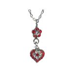 Pendant By Mariana Woman Refined Light Siam and Crystal Swarovski Crystals