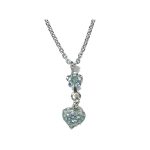 Pendant By Mariana Woman Refined Opal and Vitral Light Swarovski Crystals - Image 2