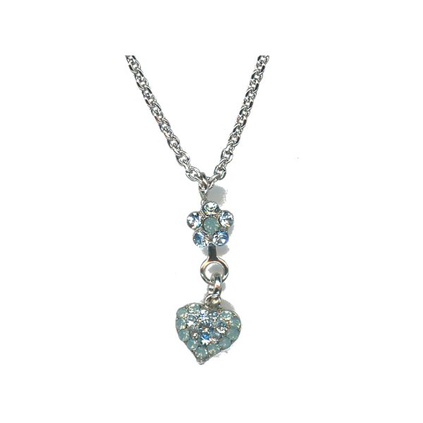 Pendant By Mariana Woman Refined Opal and Vitral Light Swarovski Crystals