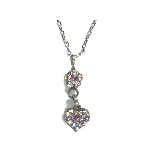 Pendant By Mariana Woman Refined Vintage rose Swarovski Crystals