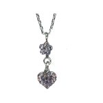 Pendant By Mariana Woman Refined purple and lavender. Swarovski Crystals - Image 2