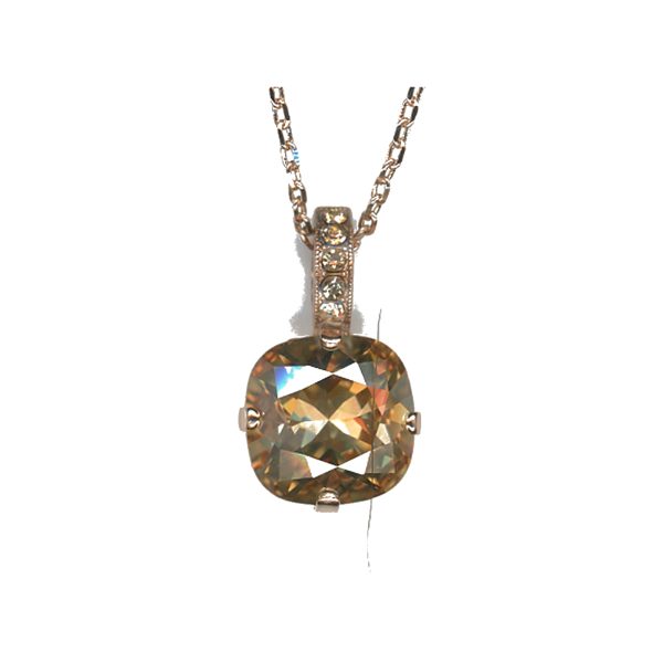 Pendant By Mariana Woman Refined Golden Shadow Swarovski Crystals