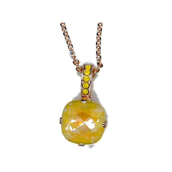 Pendant By Mariana Woman Refined Opal and Crystal Tabac Swarovski Crystals