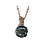 Pendant By Mariana Woman Refined Dk. Grey Swarovski Crystals - Image 2