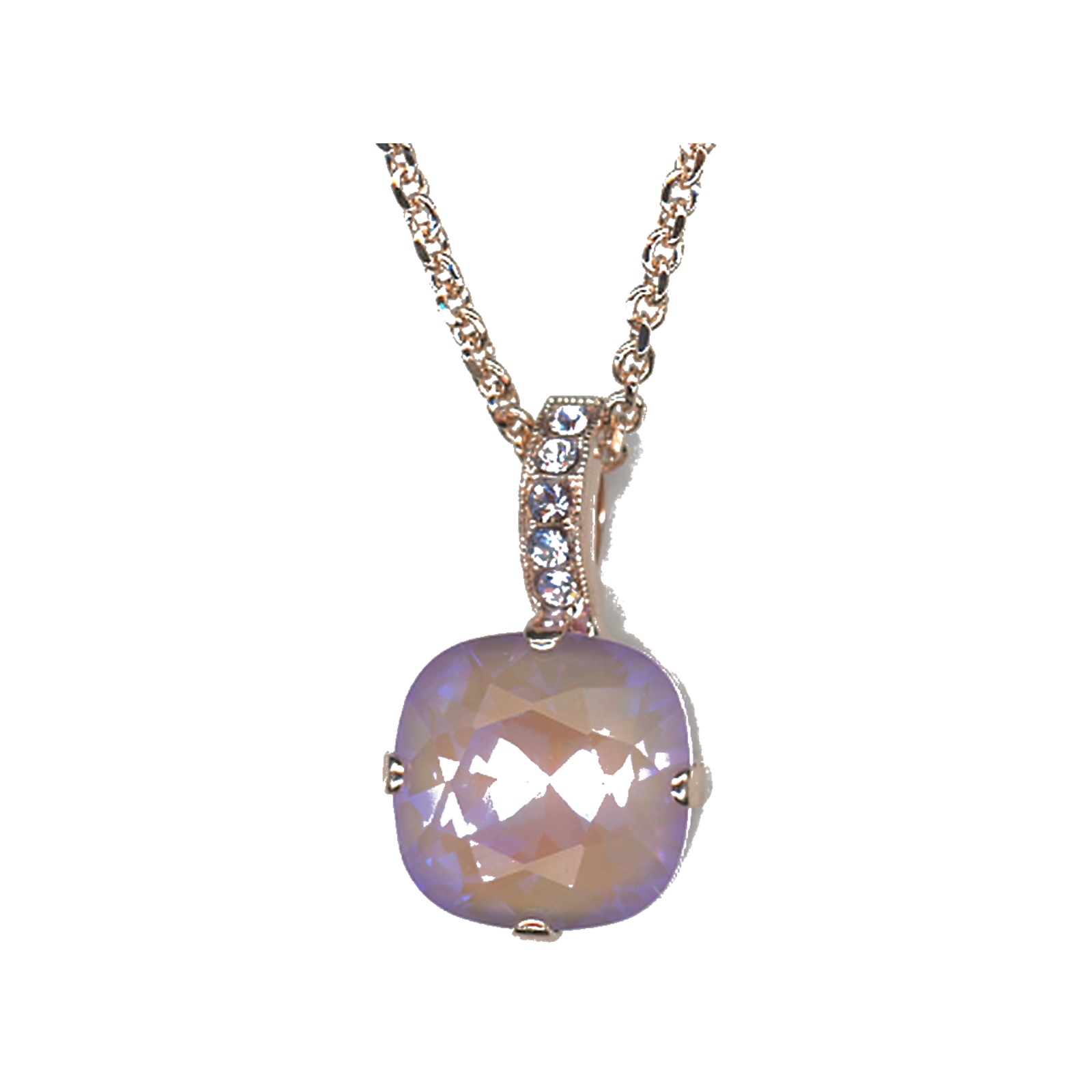 N-5326-2-371144-RG Pendant By Mariana Woman Refined Violet Light.Olive Swarovski Crystals - Image 1