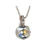 Pendant By Mariana Woman Refined Clear Black Diamond Swarovski Crystals - Image 2