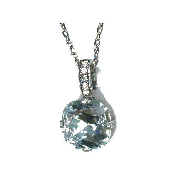 Pendant By Mariana Woman Refined Moonlight and Light Azore Swarovski Crystals