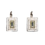 Earrings By Mariana Woman Glamorous Light Amethyst and Rose Swarovski Crystals