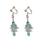 Earrings By Mariana Woman Pacific Opal and Paradise Shine Swarovski Crystals
