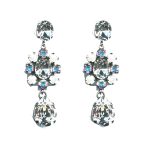 Earrings By Mariana Woman Beautiful Clear Swarovski Crystals - Image 2