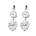 Earrings By Mariana Woman Romantic Clear Swarovski Crystals