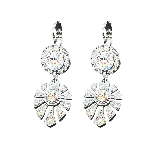Earrings By Mariana Woman Romantic Clear Swarovski Crystals