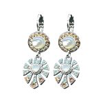 Earrings By Mariana Woman Classic Opal and Turquoise Swarovski Crystals
