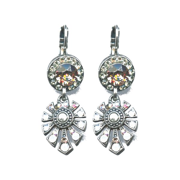 Earrings By Mariana Woman Exquisite Opal and Vintage Rose Swarovski Crystals