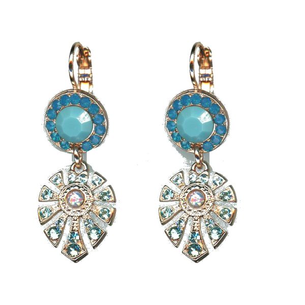 Earrings By Mariana Woman Sophisticated Opal and Laguna Delite Swarovski Crystals