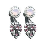 Earrings By Mariana Woman Timeless Opal and Rose Swarovski Crystals - Image 2