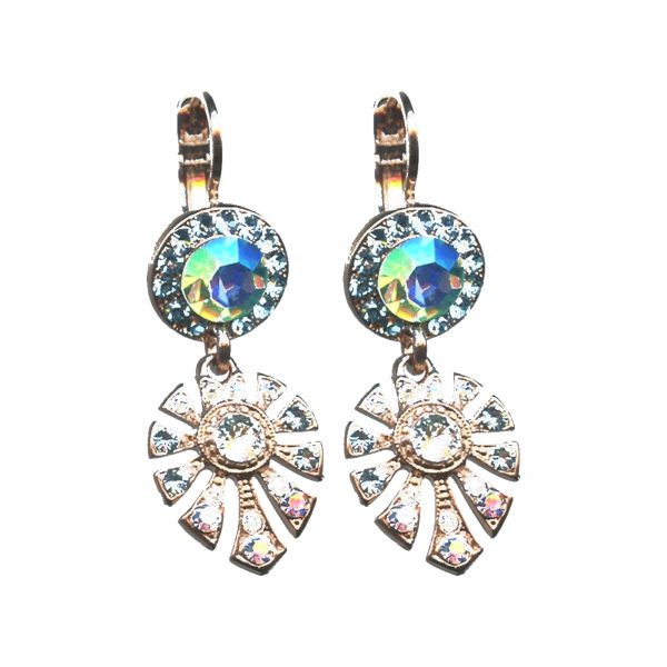 Earrings By Mariana Woman Luxurious Crystal Tabac Swarovski Crystals