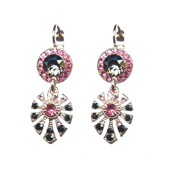 Earrings By Mariana Woman Radiant Dk.Olive Swarovski Crystals
