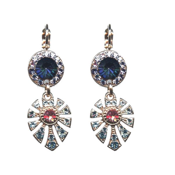 Earrings By Mariana Woman Lovely Lt.Olive Swarovski Crystals