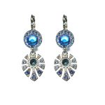 Earrings By Mariana Woman Romantic Topaz and Sun Kissed Blush Swarovski Crystals