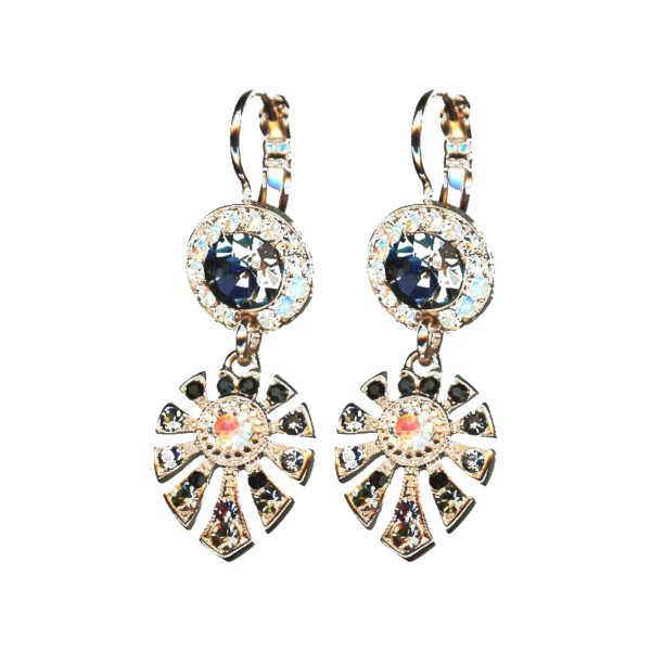 Earrings By Mariana Woman Refined Jet and Black Diamond Swarovski Crystals