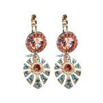 Earrings By Mariana Woman Sparkling Opal and Laguna Delite Swarovski Crystals