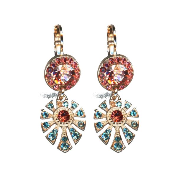 Earrings By Mariana Woman Sparkling Opal and Laguna Delite Swarovski Crystals