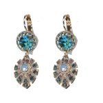 Earrings By Mariana Woman Exquisite Opal and Zirkon Swarovski Crystals - Image 2