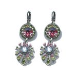 Earrings By Mariana Woman Captivating Peridot Swarovski Crystals