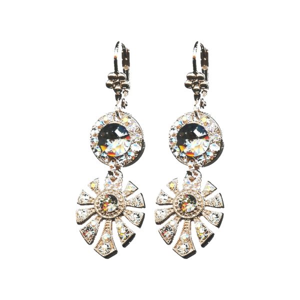 Earrings By Mariana Woman Chic Bl.Diamond Swarovski Crystals