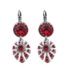 Earrings By Mariana Woman Charming Light Siam Swarovski Crystals