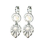 Earrings By Mariana Woman Timeless Opal Swarovski Crystals - Image 2