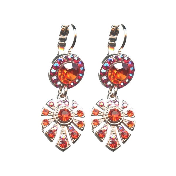 Earrings By Mariana Woman Contemporary Hyacinth Swarovski Crystals