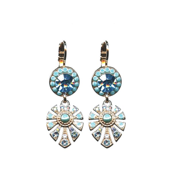 Earrings By Mariana Woman Vibrant Amethyst and Purple Velvet Swarovski Crystals