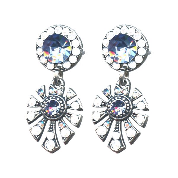 Earrings By Mariana Woman Classic Opal Swarovski Crystals