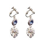 Earrings By Mariana Woman Striking Tanzanite Swarovski Crystals