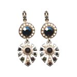Earrings By Mariana Woman Feminine Pearl Swarovski Crystals