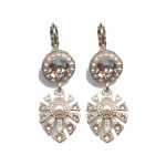 Earrings By Mariana Woman Stunning Pearl Swarovski Crystals