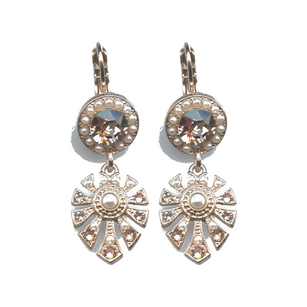 Earrings By Mariana Woman Stunning Pearl Swarovski Crystals