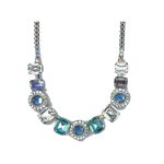 Necklace By Mariana Woman Chic Crystal Tabac Swarovski Crystals