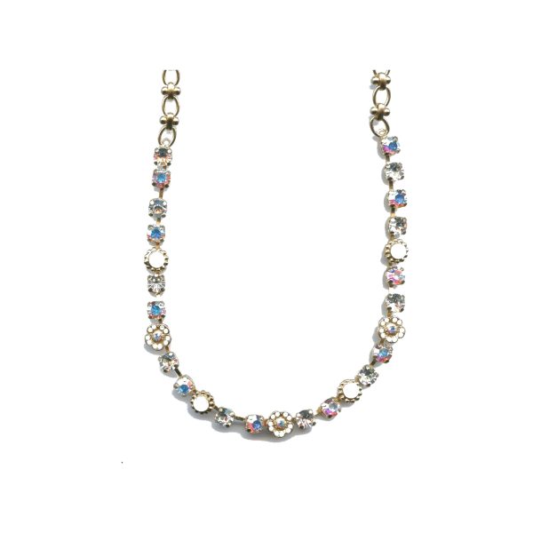 Necklace By Mariana Woman Modern Clear Swarovski Crystals