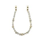Necklace By Mariana Woman Charming Clear and Moonlight Swarovski Crystals