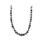 Necklace By Mariana Woman Dazzling Black Diamond and Grey and Jet Black Swarovski Crystals