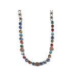 Necklace By Mariana Woman Fashionable Topaz and Turq Swarovski Crystals - Image 2