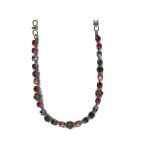 Necklace By Mariana Woman Eye-Catching Cyclamen Opal and Ruby Swarovski Crystals