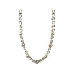 Necklace By Mariana Woman Romantic cream pearl and Crystals : Clear Swarovski Crystals