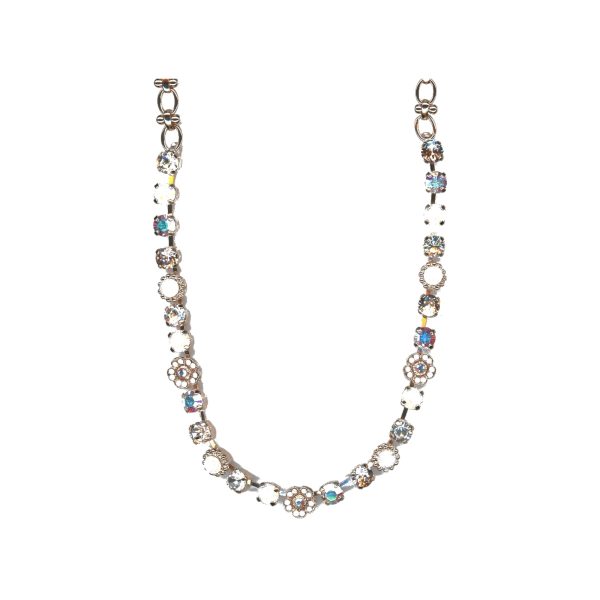 Necklace By Mariana Woman Timeless Rosewater Opalescent and Clear and Crystal AB Swarovski Crystals