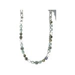 Necklace By Mariana Woman Sparkling Pacific Opal and Rose Gold Swarovski Crystals
