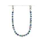 Necklace By Mariana Woman Timeless Caribbean Blue Opal and Sapphire Swarovski Crystals - Image 2